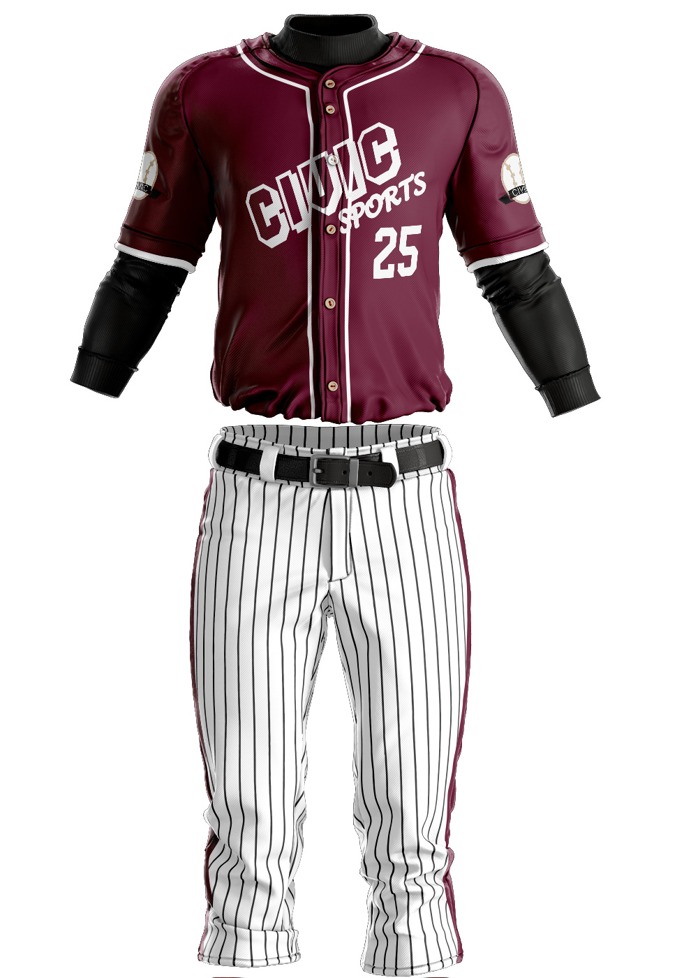 Custom Civic Sports Baseball Uniform